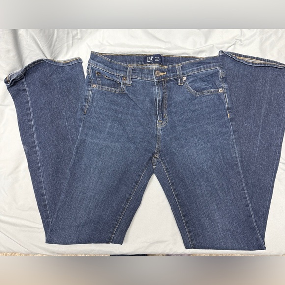 GAP Denim - GAP perfect Boot Size 27 Regular Dark Blue Denim Jeans